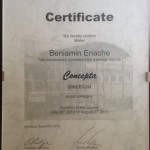 Certificat Muller Martini Concepta